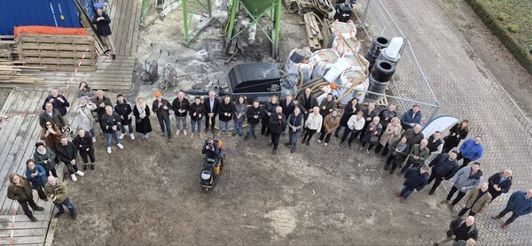 Viering hoogste punt Bremhoef in Sint Anthonis